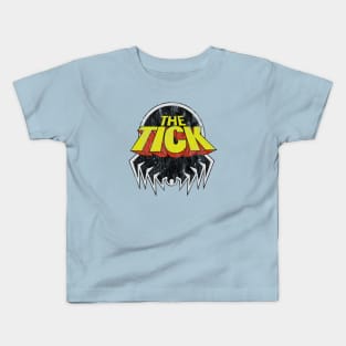 Distressed The Tick Logo Kids T-Shirt